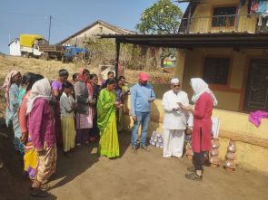 Launch of Computer Training Center and Seed Bank at Pimparwadi